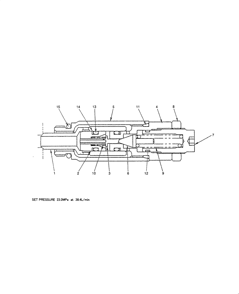 Схема запчастей Case CX31B - (HC028-01[1]) - HYDRAULIC CONTROL VALVE - COMPONENTS (35) - HYDRAULIC SYSTEMS