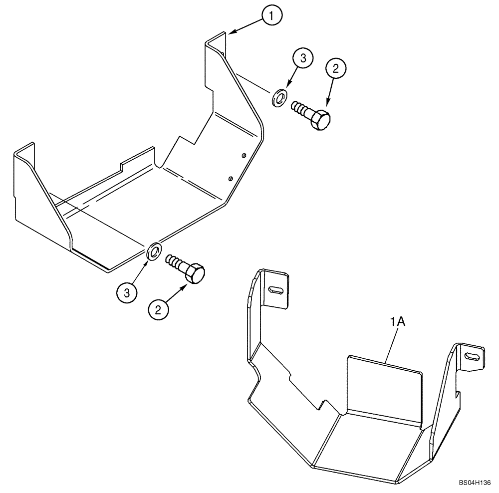 Схема запчастей Case 570MXT - (09-09) - GUARD - VALVE, LOADER (09) - CHASSIS/ATTACHMENTS