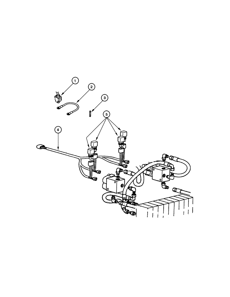 Схема запчастей Case 885 AWD - (04-52[01]) - ELECTRICAL SYSTEM - SCARIFIER AND RIPPER (04) - ELECTRICAL SYSTEMS