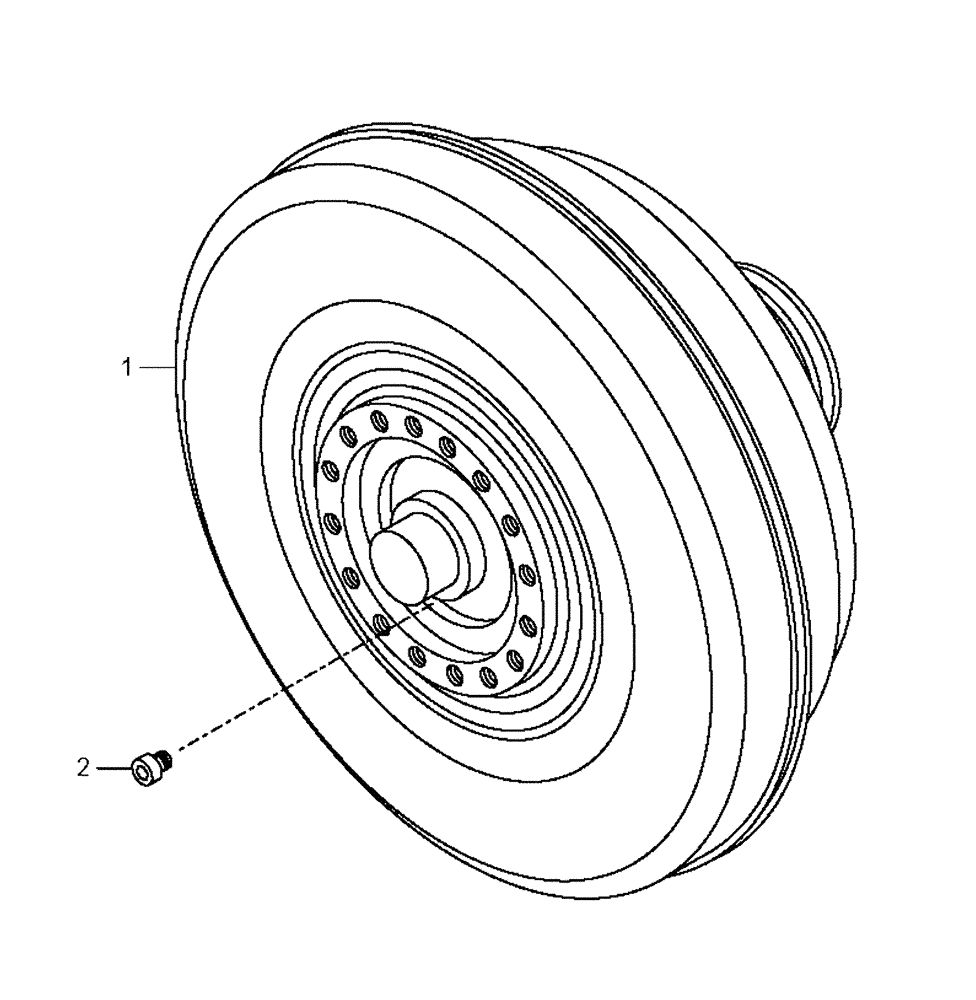 Схема запчастей Case 330 - (18A00010572[01]) - TRANSMISSION - CONVERTER - RETARDER VERSION (03) - Converter / Transmission