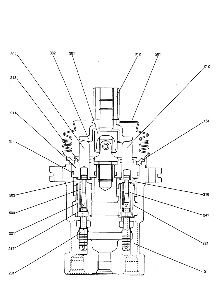 Схема запчастей Case CX50B - (08-041) - VALVE ASSEMBLY, PILOT ELECTRICAL AND HYDRAULIC COMPONENTS