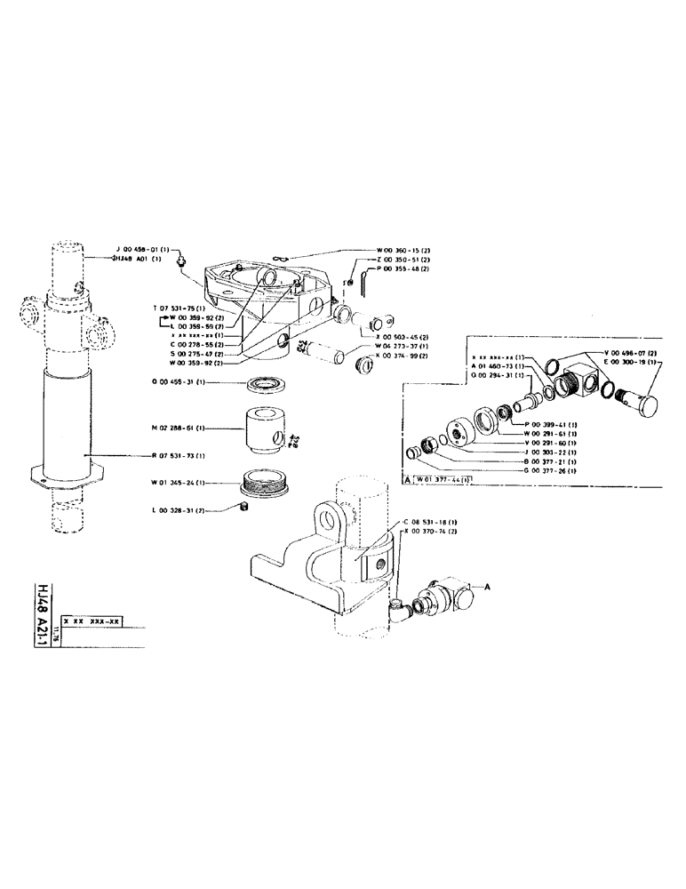 Схема запчастей Case 90CL - (090) - NO DESCRIPTION PROVIDED (07) - HYDRAULIC SYSTEM