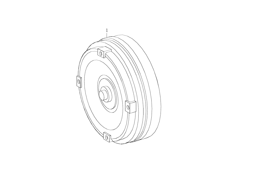 Схема запчастей Case 325 - (1.211/1[04]) - TRANSMISSION - COMPONENTS (03) - Converter / Transmission