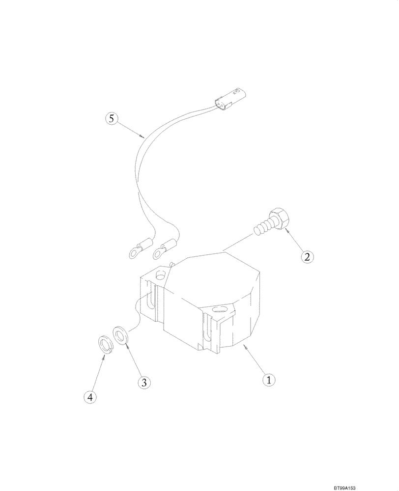 Схема запчастей Case 588G - (04-13) - ALARM - BACKUP (04) - ELECTRICAL SYSTEMS