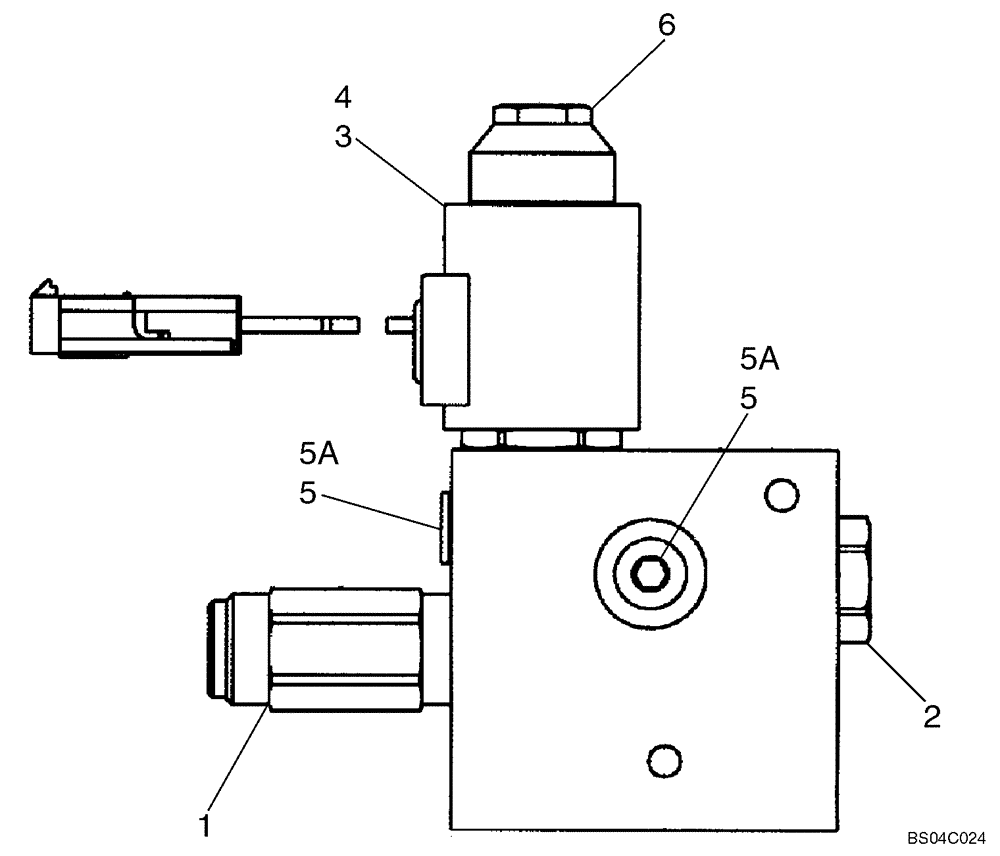 Схема запчастей Case 450CT - (08-14) - CONTROL VALVE ASSEMBLY - HIGH FLOW (08) - HYDRAULICS