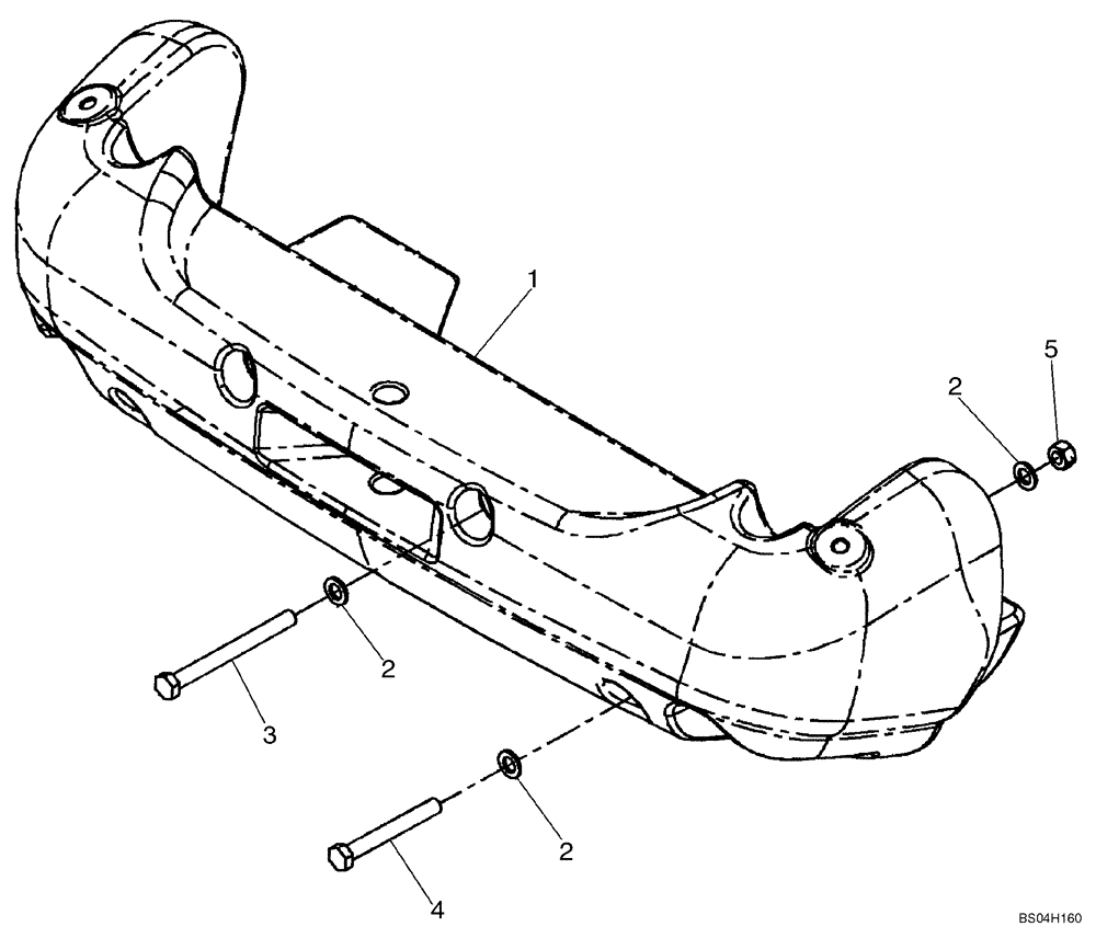 Схема запчастей Case 621D - (09-15B) - COUNTERWEIGHTS - IF USED (09) - CHASSIS