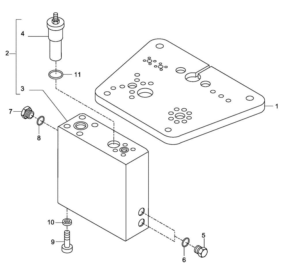 Схема запчастей Case 325 - (3.413A[04A]) - POWER STEERING - COMPONENTS (09) - Implement / Hydraulics / Frame / Brakes