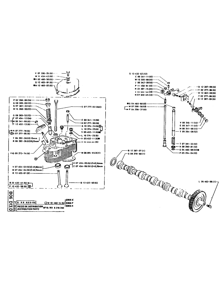 Схема запчастей Case 160CK - (058) - DISTRIBUTION PARTS (05) - UPPERSTRUCTURE CHASSIS