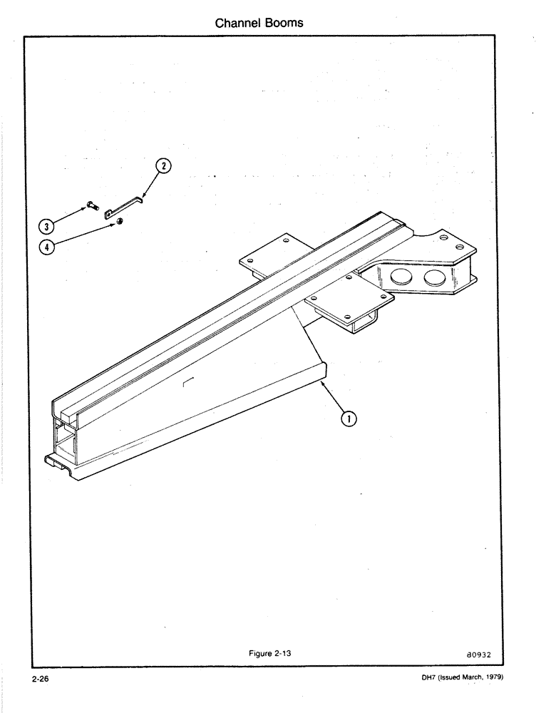 Схема запчастей Case DH7 - (2-26) - CHANNEL BOOMS (89) - TOOLS