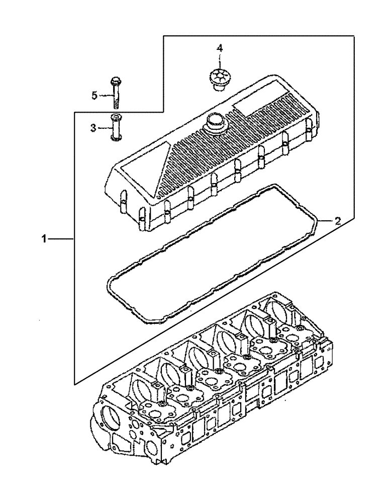 Схема запчастей Case 327B - (01A00000265[001]) - COVER INSTAL, HEAD (87520847) (01) - ENGINE