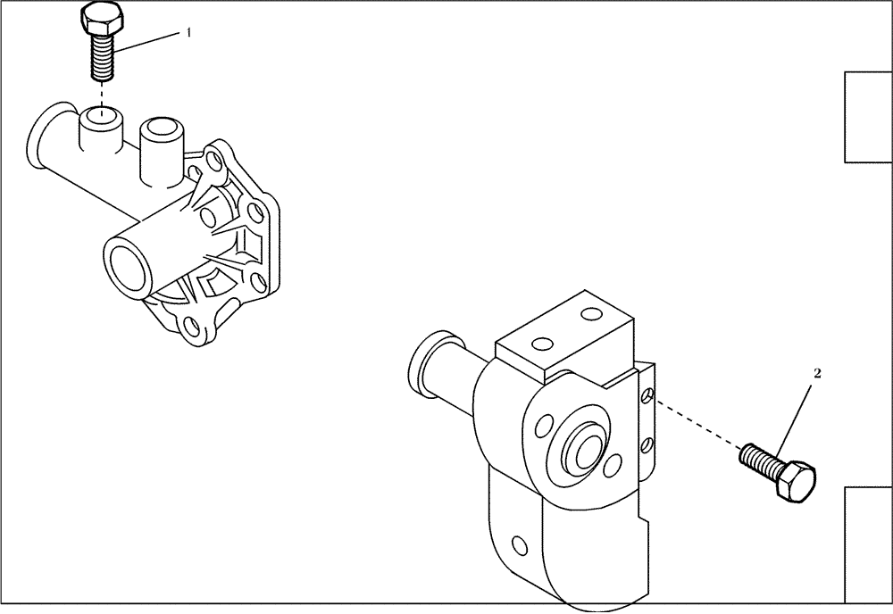 Схема запчастей Case 221D - (95.112[001]) - CONNECTIONS OTHER (S/N 581101-UP) (10) - ENGINE