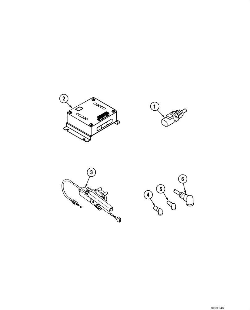 Схема запчастей Case CX135SR - (04-16) - ELECTRICAL ACCESSORIES - ENGINE (04) - ELECTRICAL SYSTEMS