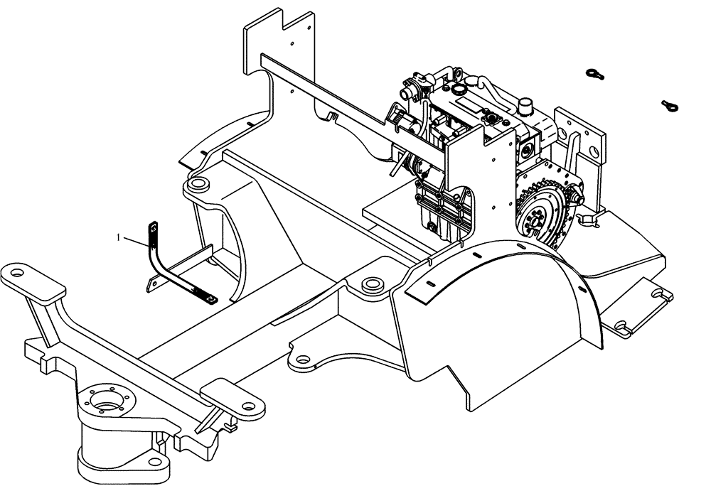 Схема запчастей Case 221D - (32.250[001]) - ELECTRICAL SYSTEM ENGINE (S/N 581101-UP) (55) - ELECTRICAL SYSTEMS