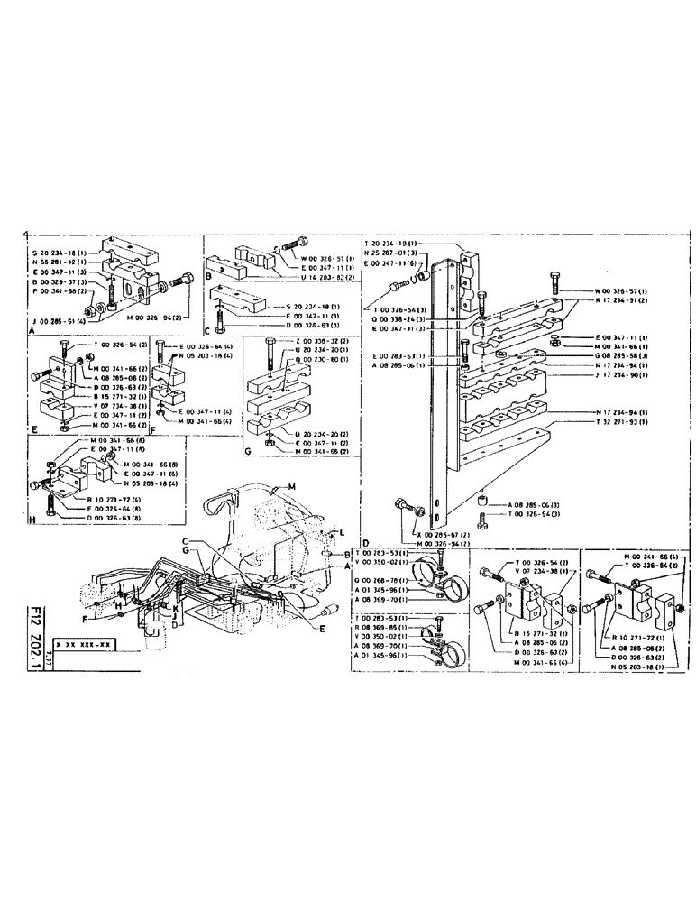 Схема запчастей Case 90CL - (073) - NO DESCRIPTION PROVIDED (07) - HYDRAULIC SYSTEM