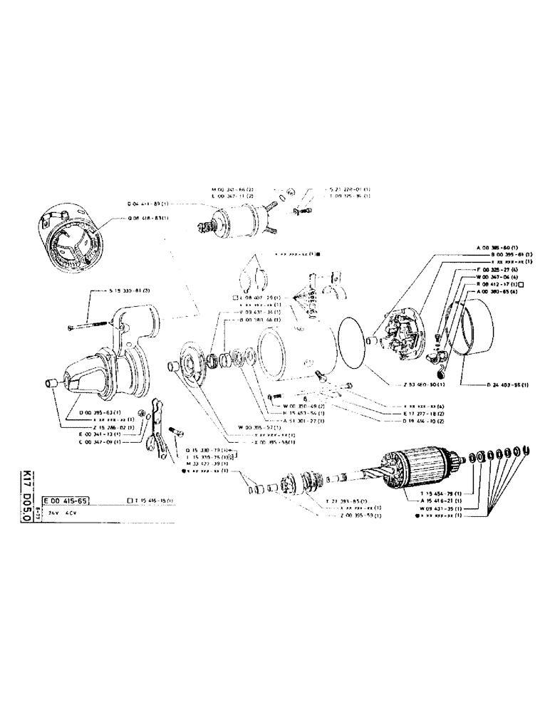 Схема запчастей Case 75P - (152) - NO DESCRIPTION PROVIDED (07) - HYDRAULIC SYSTEM