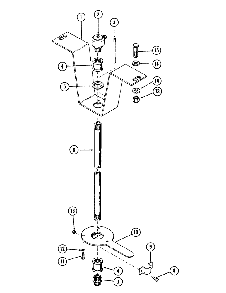 Схема запчастей Case 40 - (160) - INNER SWIVEL, (USED WITH TRACK BRAKE AND SINGLE SPEED DRIVE) (35) - HYDRAULIC SYSTEMS