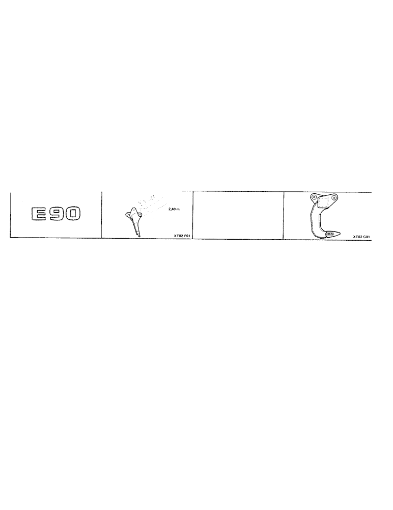 Схема запчастей Case 90CL - (001W) - PICTORIAL (00) - PICTORIAL INDEX