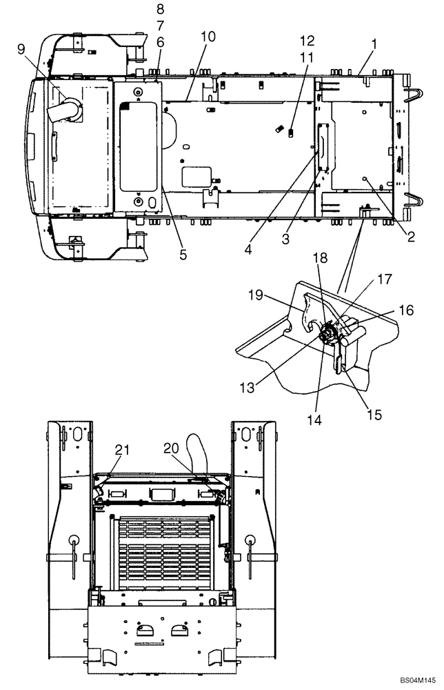 Схема запчастей Case 430 - (09-10) - CHASSIS (09) - CHASSIS