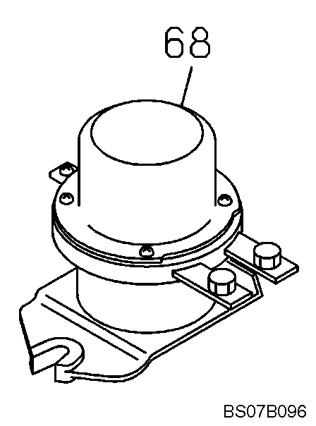 Схема запчастей Case CX470B - (04-03B) - ELECTRICAL ACCESSORIES - ENGINE (04) - ELECTRICAL SYSTEMS