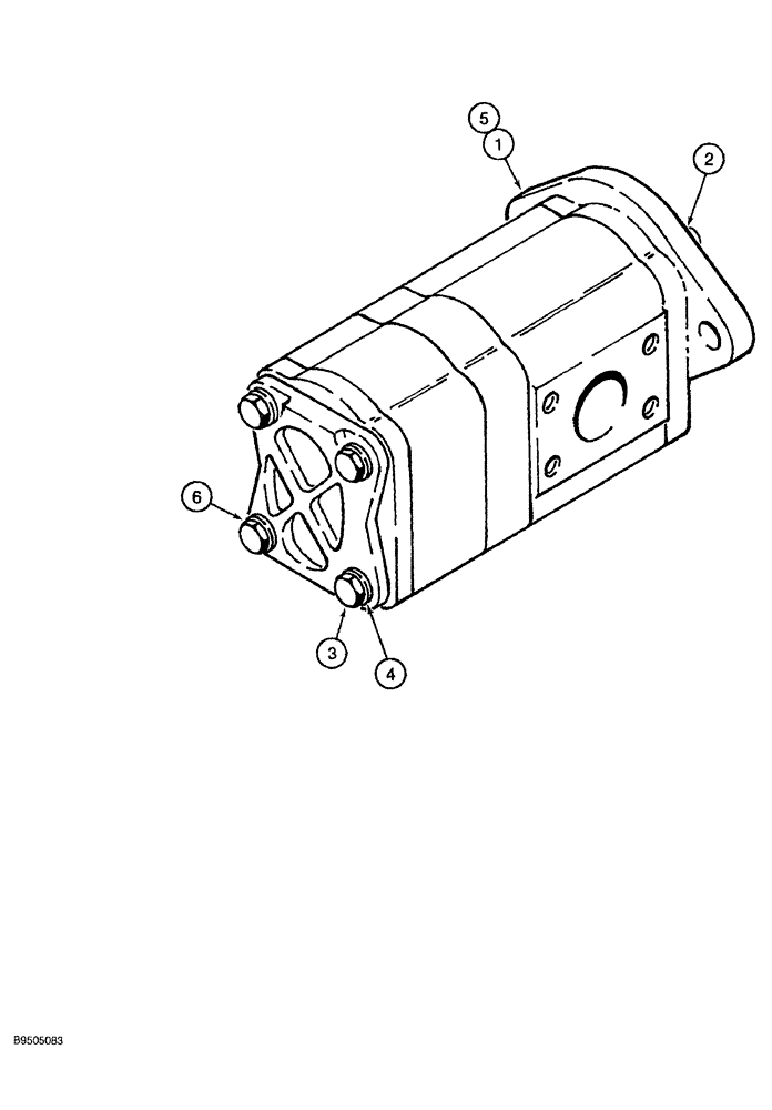 Схема запчастей Case MAXI-SNEAKER - (05-009A) - DUAL PUMP ASSEMBLIES, P.I.N. JAF0136787 AND AFTER (05) - STEERING