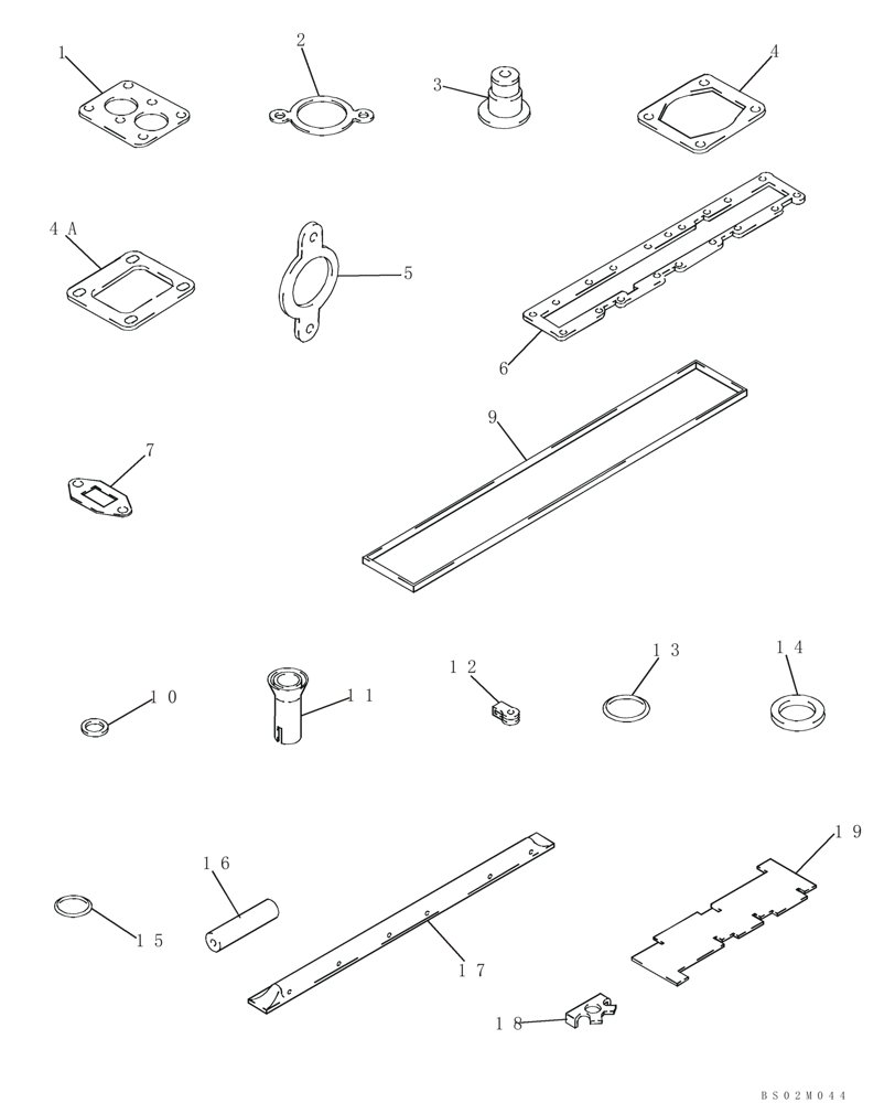 Схема запчастей Case 821C - (02-24) - GASKET KIT (Mar 7 2011 3:15PM) (02) - ENGINE