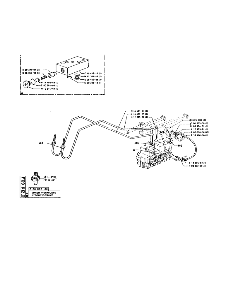 Схема запчастей Case 160CL - (134) - HYDRAULIC CIRCUIT (07) - HYDRAULIC SYSTEM