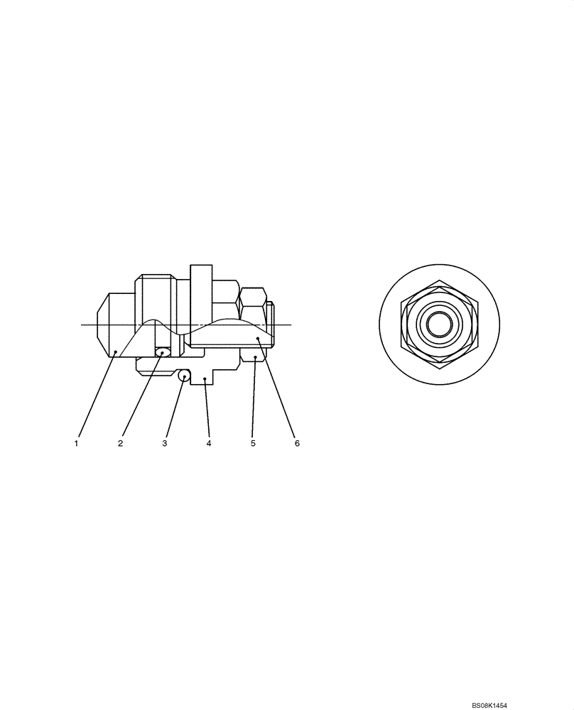 Схема запчастей Case CX50B - (07-017) - VALVE ASSY, SHUT OFF (PH50T00002F1) ELECTRICAL AND HYDRAULIC COMPONENTS