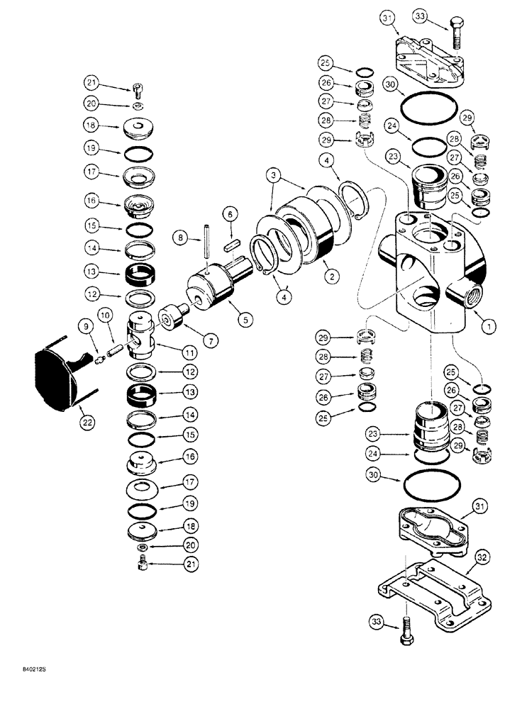 Схема запчастей Case 760 - (09-112) - HYDRA-BORER WATER PUMP (89) - TOOLS