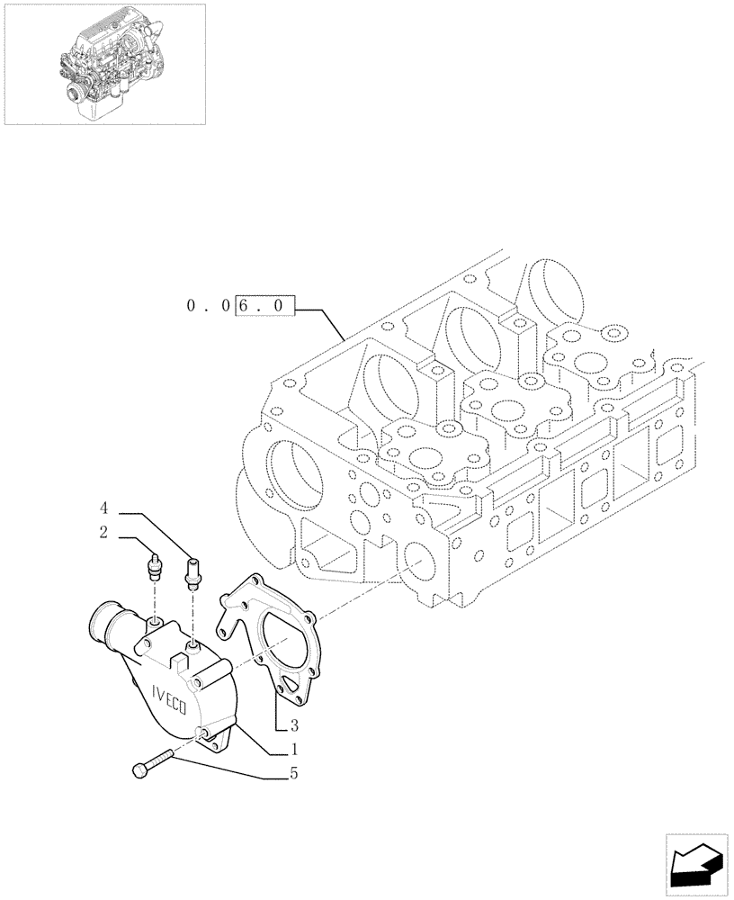 Схема запчастей Case F3AE0684D B001 - (0.32.6[01]) - TEMPERATURE CONTROL (THERMOSTAT) - 500338898 