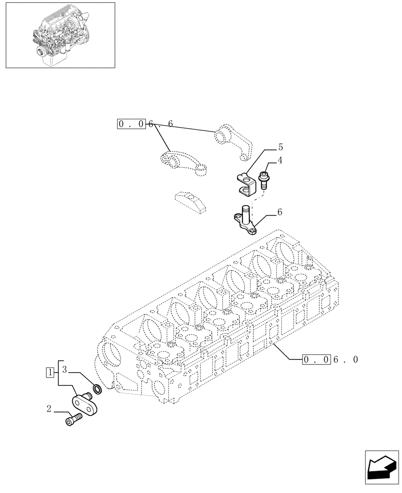 Схема запчастей Case F3AE0684G B004 - (0.37.0[01]) - ENGINE EXHAUST BRAKE (504053957) 