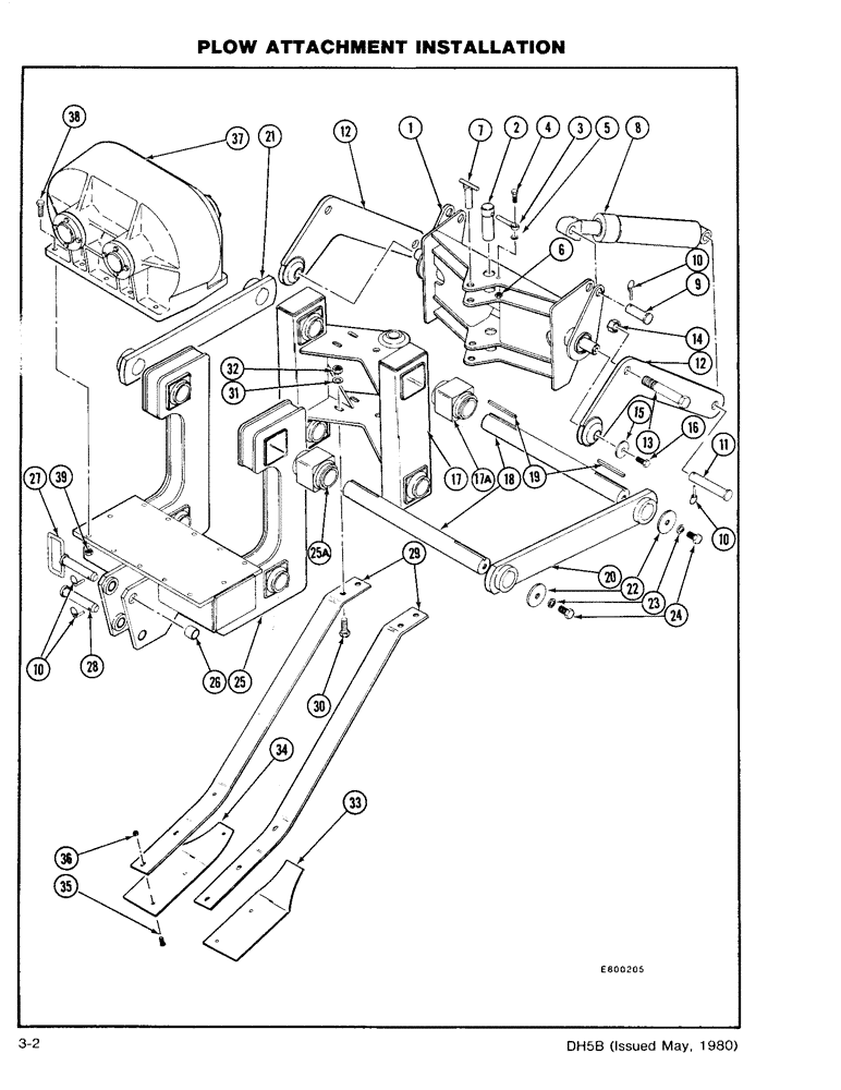 Схема запчастей Case DH5 - (3-02) - PLOW ATTACHMENT INSTALLATION (89) - TOOLS