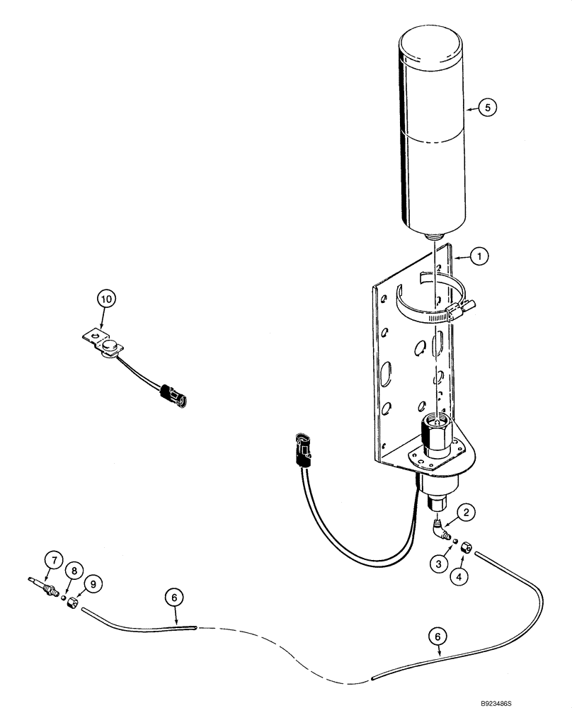 Схема запчастей Case CX160 - (04-14) - COLD START SYSTEM (04) - ELECTRICAL SYSTEMS