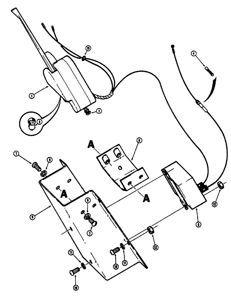 Схема запчастей Case 680CK - (048) - L16459 SIGNAL AND FLASHER CONTROL (55) - ELECTRICAL SYSTEMS