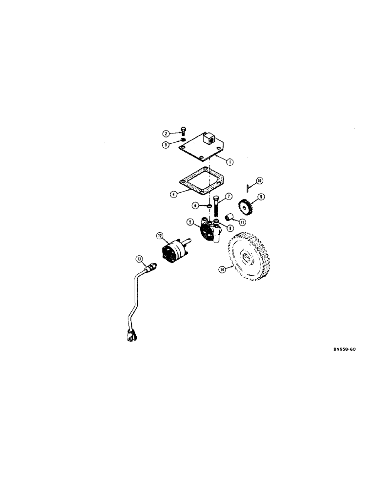 Схема запчастей Case 320 - (222) - C-12 WINCH HYDRAULIC PUMP (18) - ATTACHMENT ACCESSORIES
