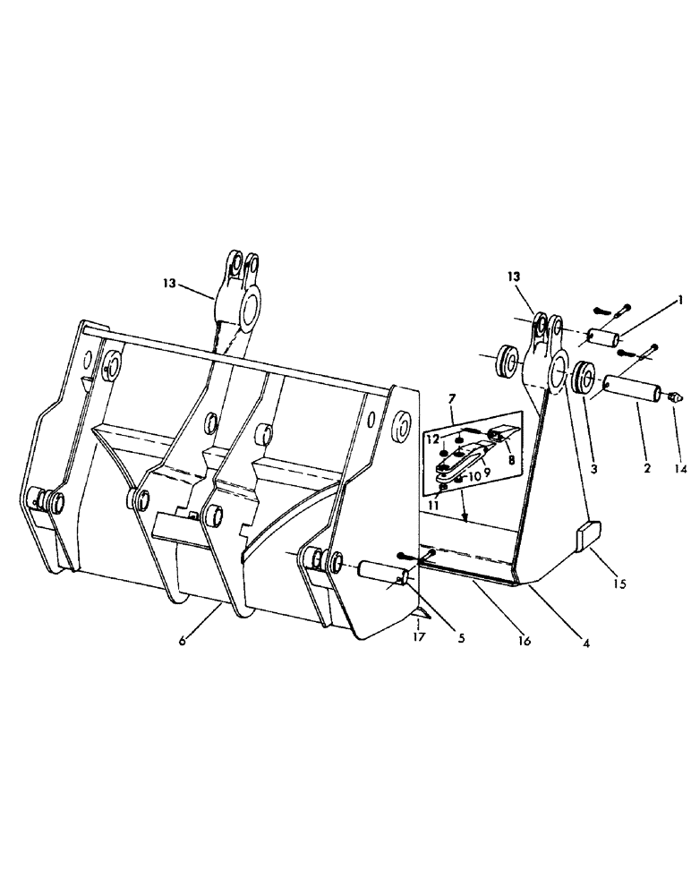 Схема запчастей Case 30YM - (072) - 4-IN-1 (WITH TEETH), 54063 (INCLUDES HYDRAULICS - SEE PAGE 94) (18) - ATTACHMENT ACCESSORIES