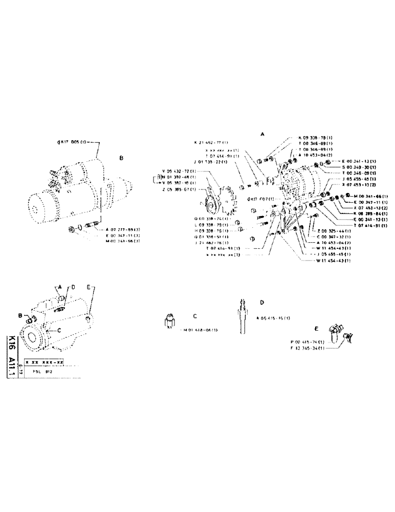 Схема запчастей Case 75P - (151) - NO DESCRIPTION PROVIDED (07) - HYDRAULIC SYSTEM