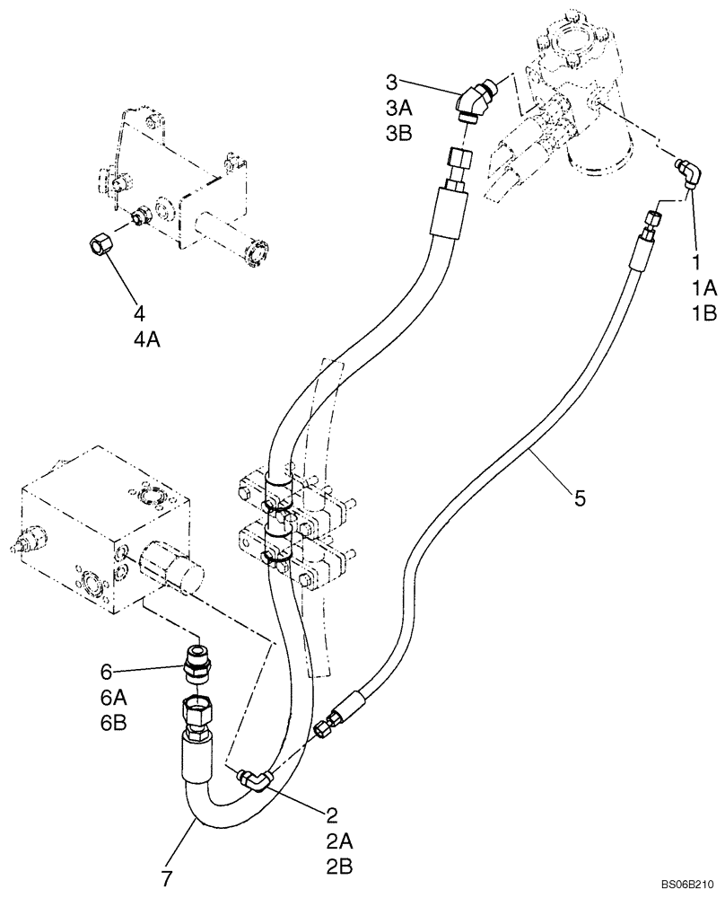 Схема запчастей Case 821E - (05-07) - STEERING - HYDRAULICS (05) - STEERING