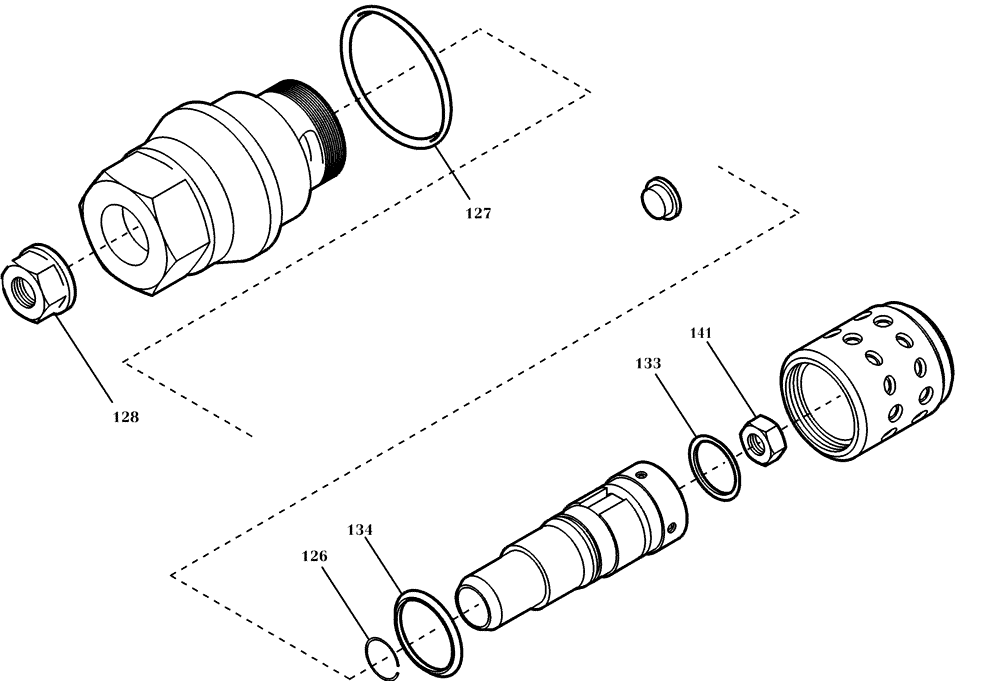 Схема запчастей Case 21D - (23.110[001]) - VALVE CONTROL VALVE (S/N 561101-UP) No Description