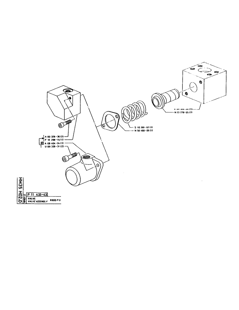 Схема запчастей Case 160CL - (195) - VALVE ASSEMBLY (07) - HYDRAULIC SYSTEM