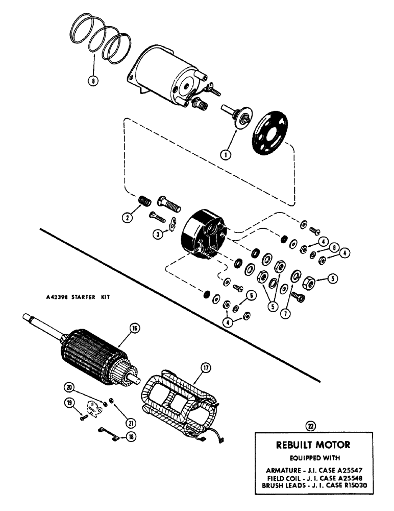 Схема запчастей Case 530CK - (065C) - G44891 SOLENOID, (188) DIESEL ENGINE (55) - ELECTRICAL SYSTEMS