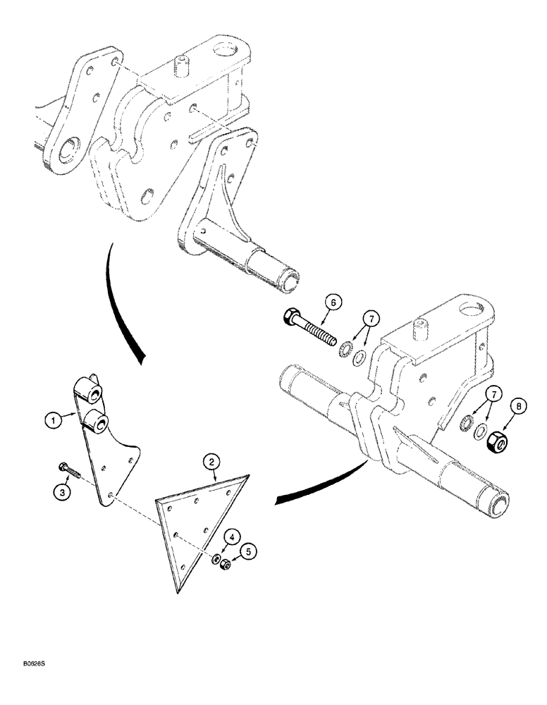 Схема запчастей Case 760 - (09-148) - SOD CUTTER (89) - TOOLS