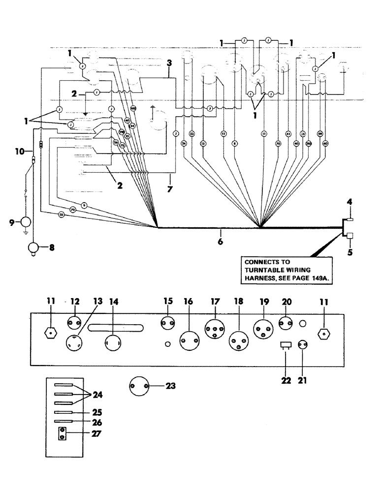 Схема запчастей Case 35EC - (148) - INSTRUMENT PANEL WIRING HARNESS AND ELECTRICAL COMPONENTS (06) - ELECTRICAL SYSTEMS