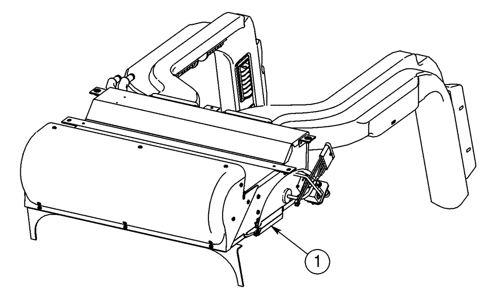 Схема запчастей Case 85XT - (09-51) - AIR CONDITIONING SYSTEM (09) - CHASSIS