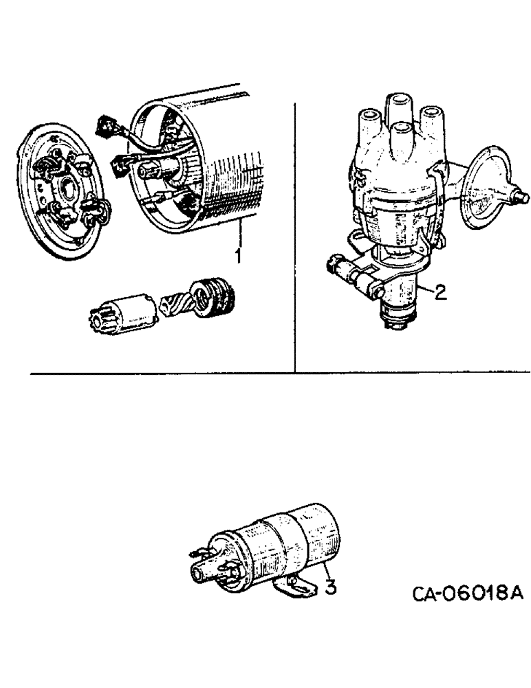 Схема запчастей Case 4140 - (08-01) - CHRYSLER ENGINE (06) - ELECTRICAL