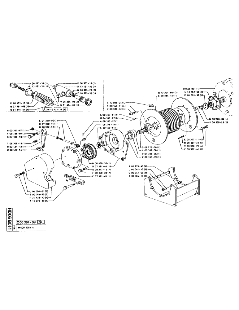 Схема запчастей Case 90CL - (082) - NO DESCRIPTION PROVIDED (07) - HYDRAULIC SYSTEM