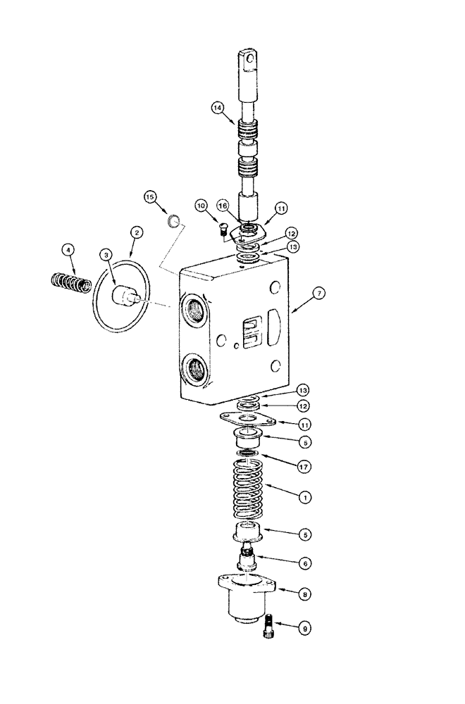 Схема запчастей Case 865 DHP - (8-092) - DISTRIBUTOR - TURN-CIRCLE (08) - HYDRAULICS