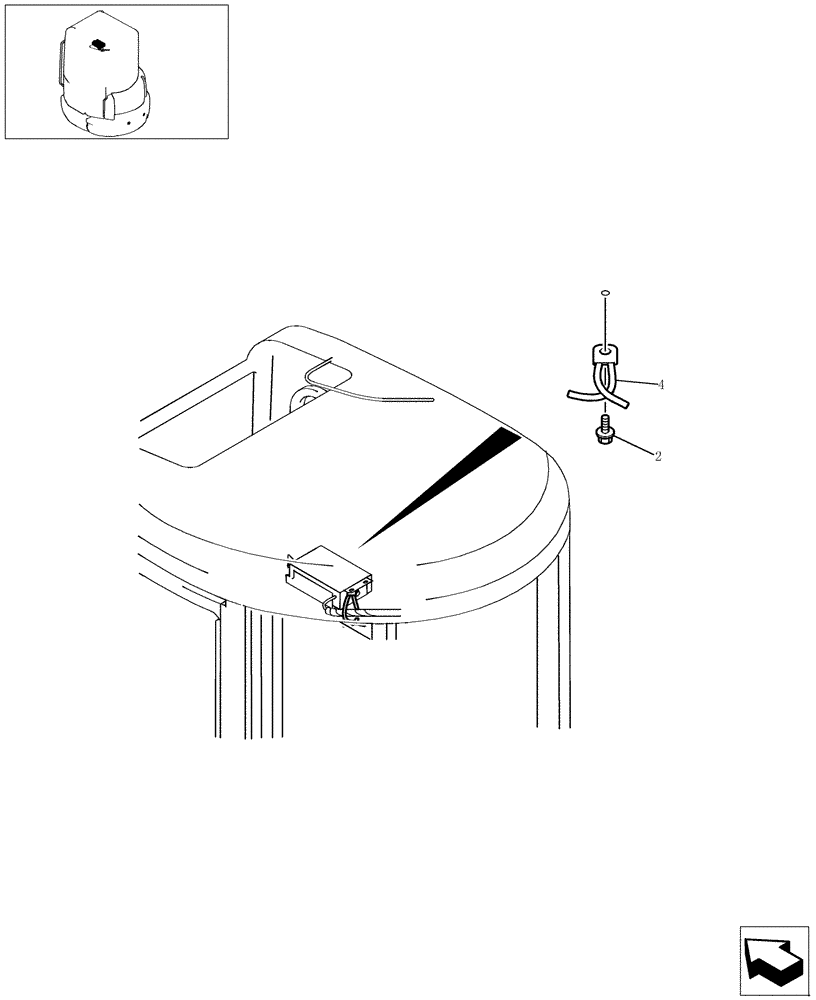 Схема запчастей Case CX36B - (756-18[1]) - RADIO (55) - ELECTRICAL SYSTEMS