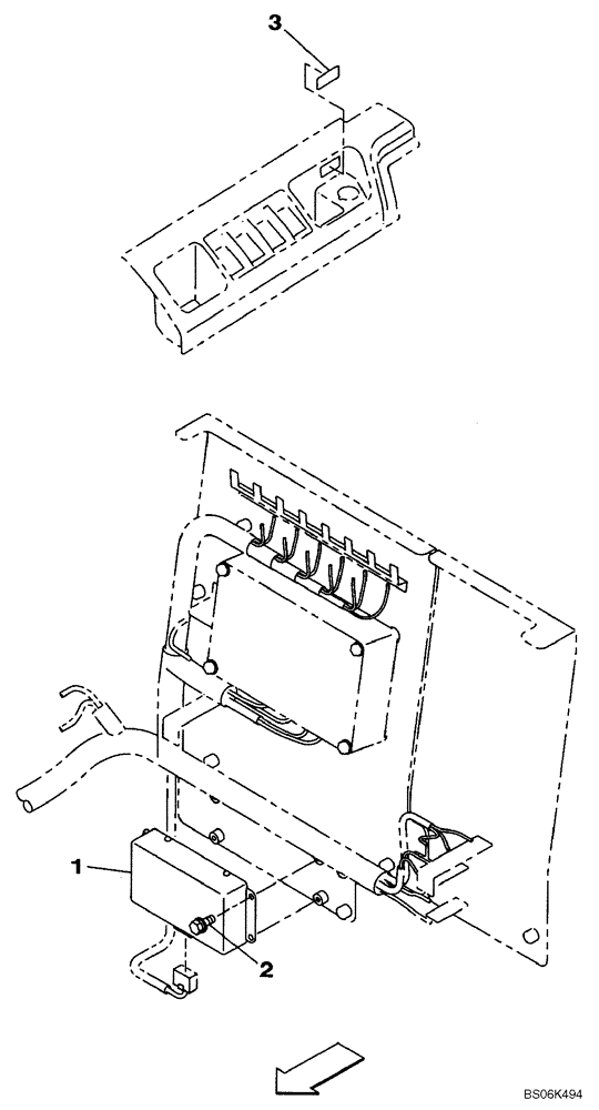 Схема запчастей Case CX210B - (04-09) - CONVERTER (04) - ELECTRICAL SYSTEMS