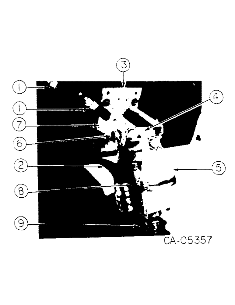 Схема запчастей Case 4150 - (17-05) - MOUNTED EQUIPMENT, POST HOLE AUGER ATTACHMENT Mounted Equipment