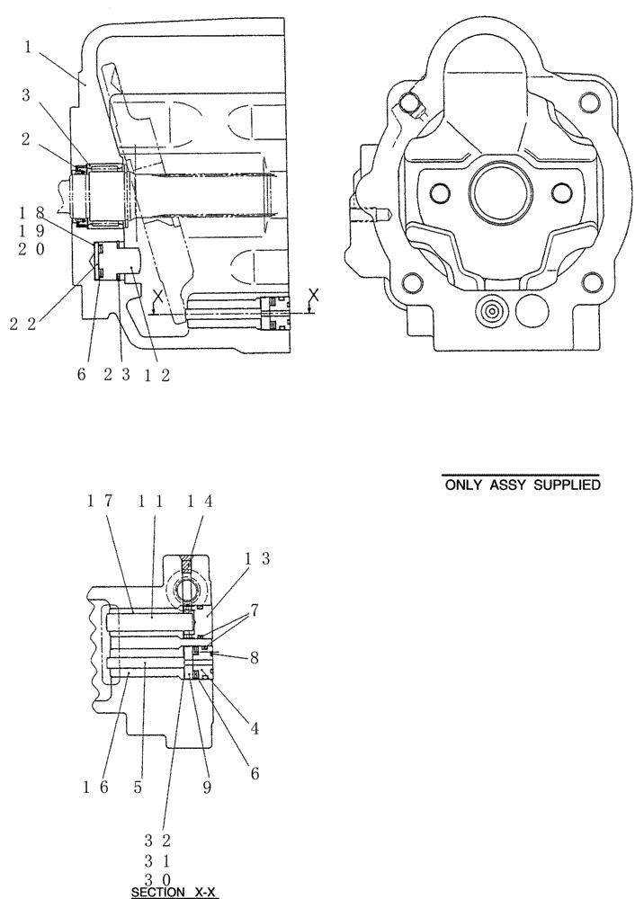 Схема запчастей Case CX31B - (HC455-01) - HOUSING ASSY (00) - GENERAL & PICTORIAL INDEX